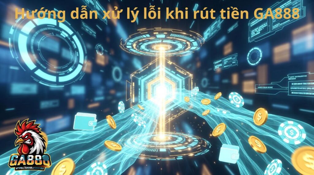 Hướng dẫn xử lý lỗi khi rút tiền GA888