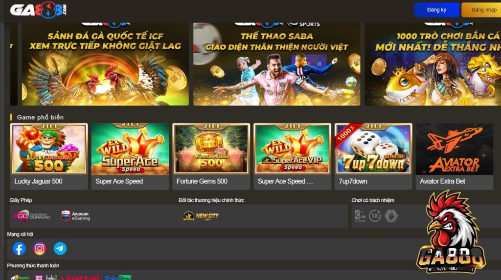 Ưu đãi dành cho thành viên mới khi đăng ký GA888