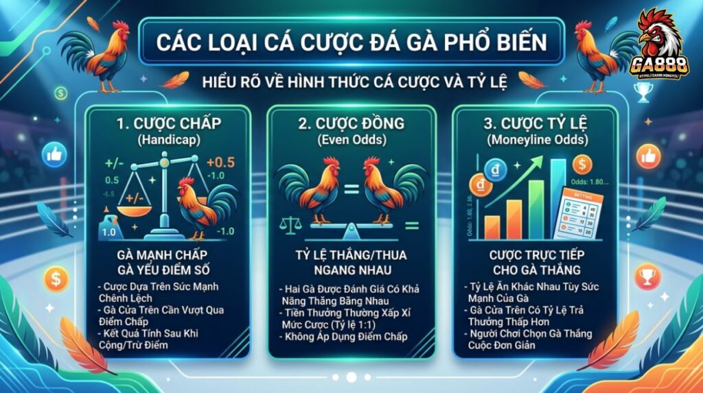 Những dạng kèo đá gà cựa sắt thường gặp